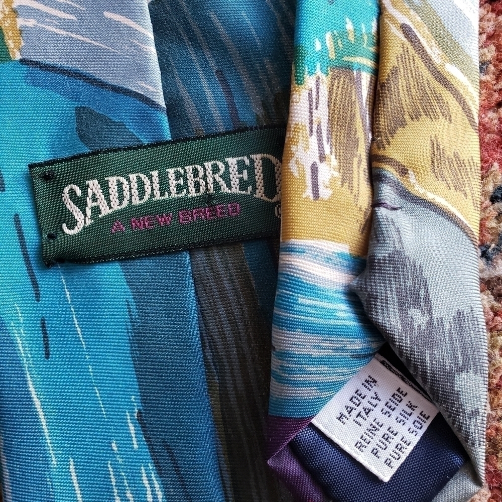 Saddlebred Silk Tie - Picture 3 of 3